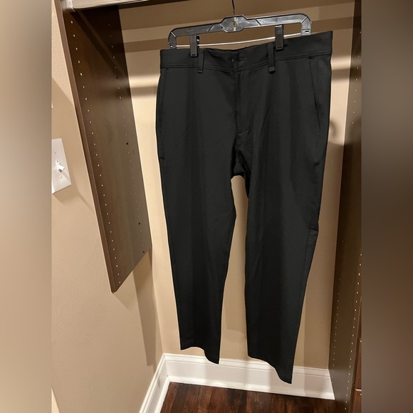 Zara Black Dress Pants Classic Straight-Leg - Picture 1 of 7